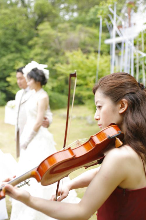 クラシックの生演奏をBGMに♪