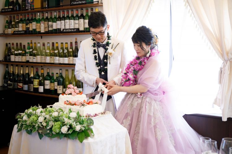 フレンチとワインを楽しむウエディング(披露宴)