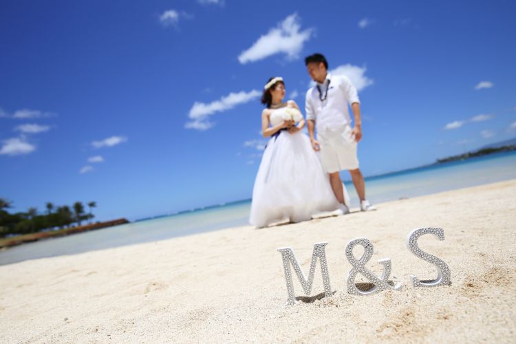 ハワイでビーチフォト