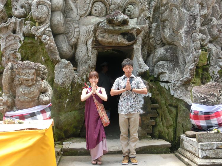 バリ島でハネムーン