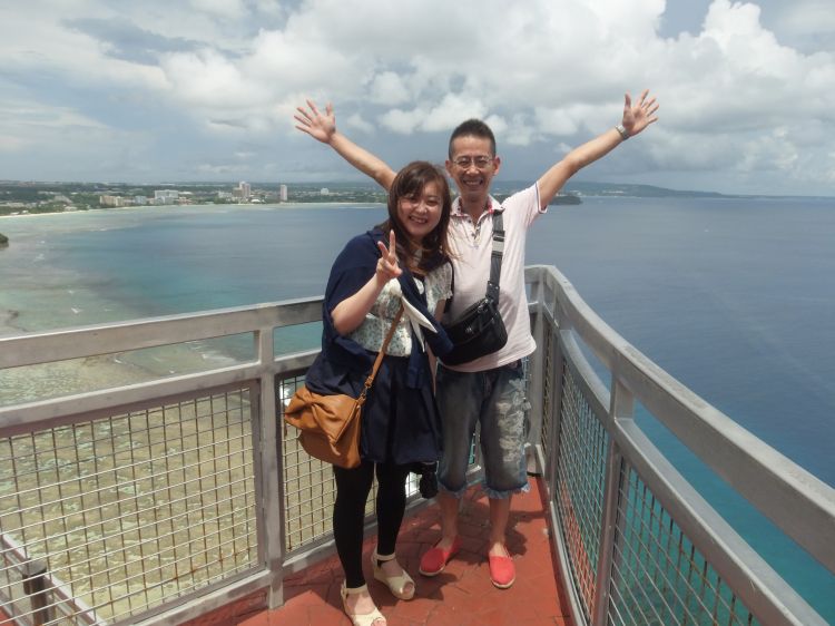 グアムハネムーン　観光中！