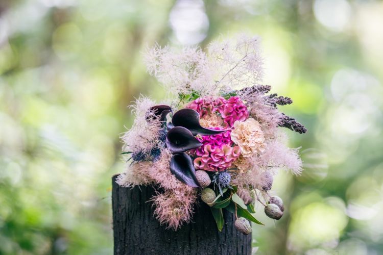 スモークツリーのブーケ