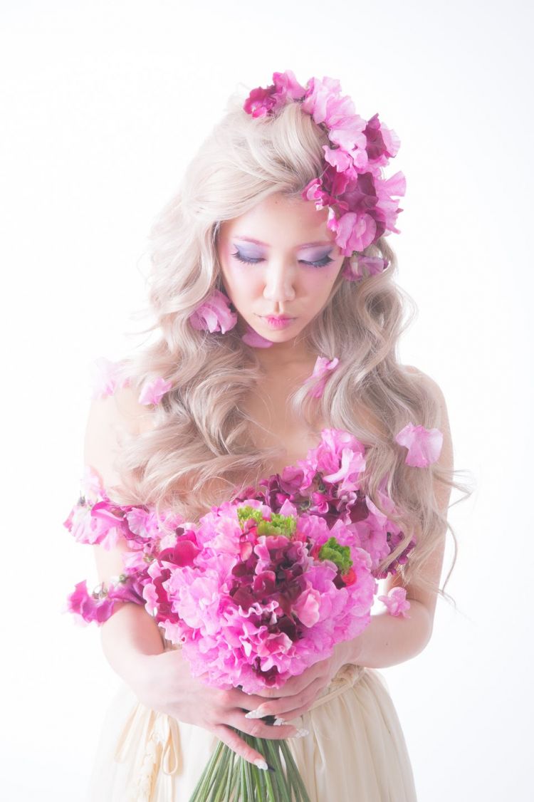 スイトピーのブーケ