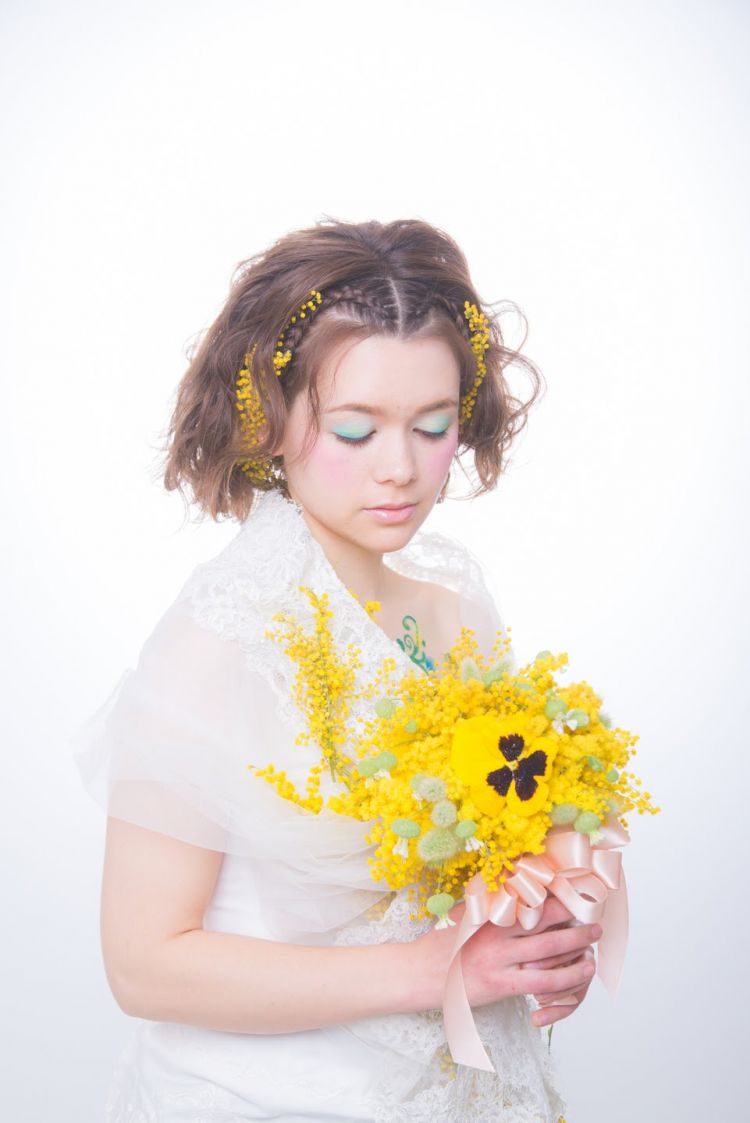 ミモザのブーケ