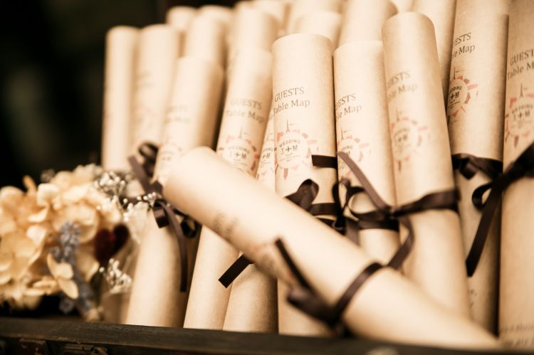 結婚式アイテム撮影